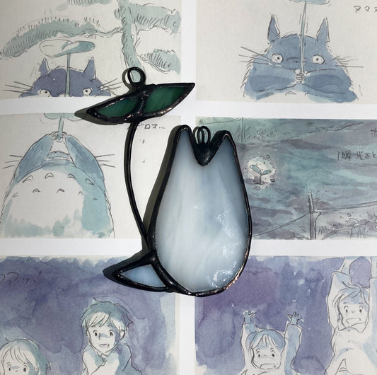 Chibi Totoro Stained Glass Class - Wednesday May 29th 5:00PM-8:00PM