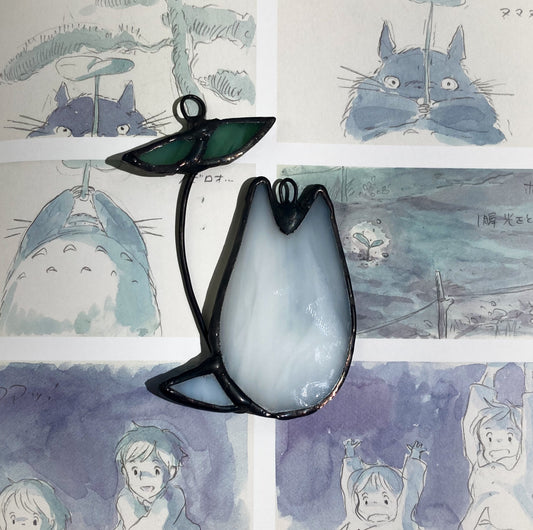 Chibi Totoro Stained Glass Class - Thursday May 23rd 5:00PM-8:00PM