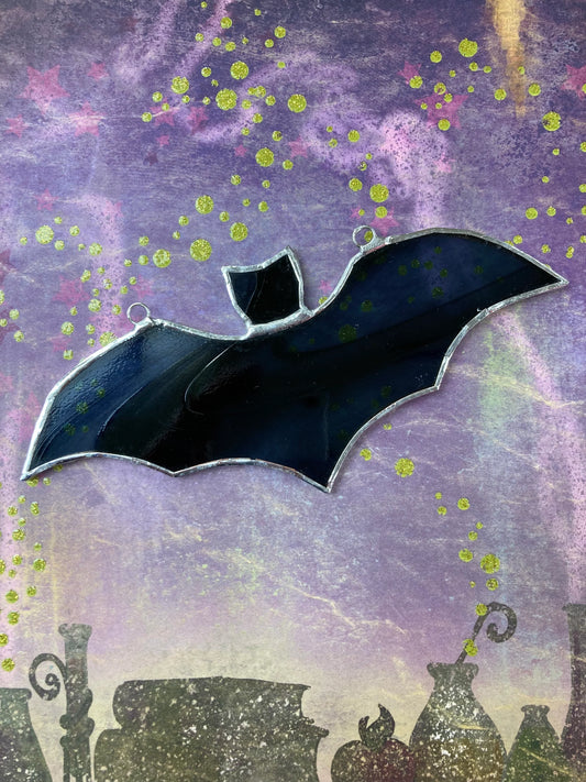 Beginner Stained Glass: Bats